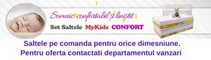 Saltea copii MyKids Cocos Confort I 90x55x05 (cm)